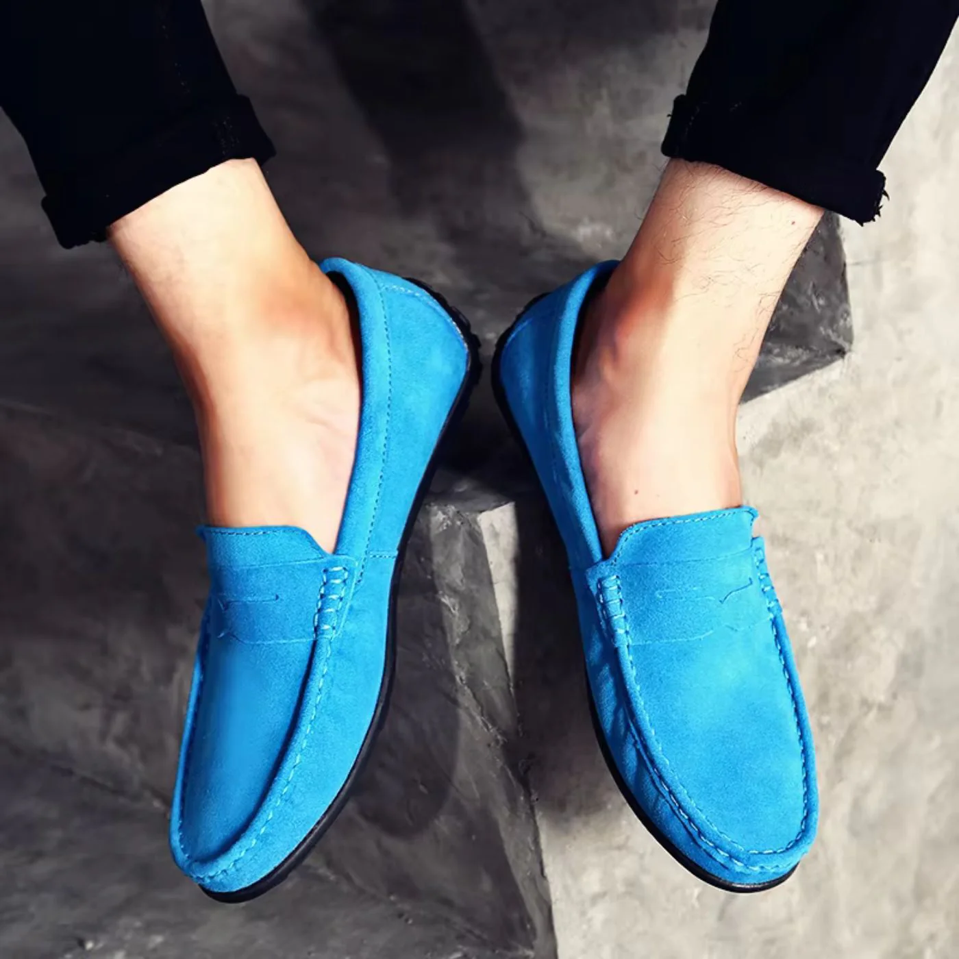 Finn | Soft Suede Loafers - Image 13