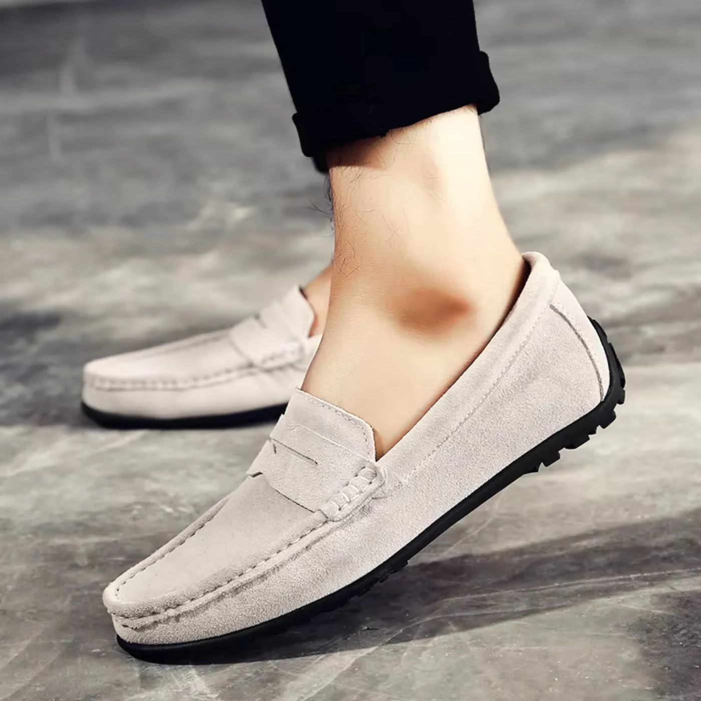 Finn | Soft Suede Loafers - Image 14