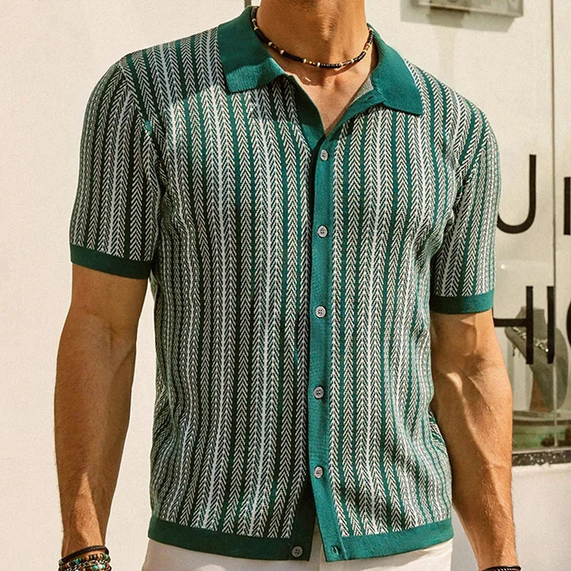 Fleming® | Buttoned Shirt Herringbone - Image 4