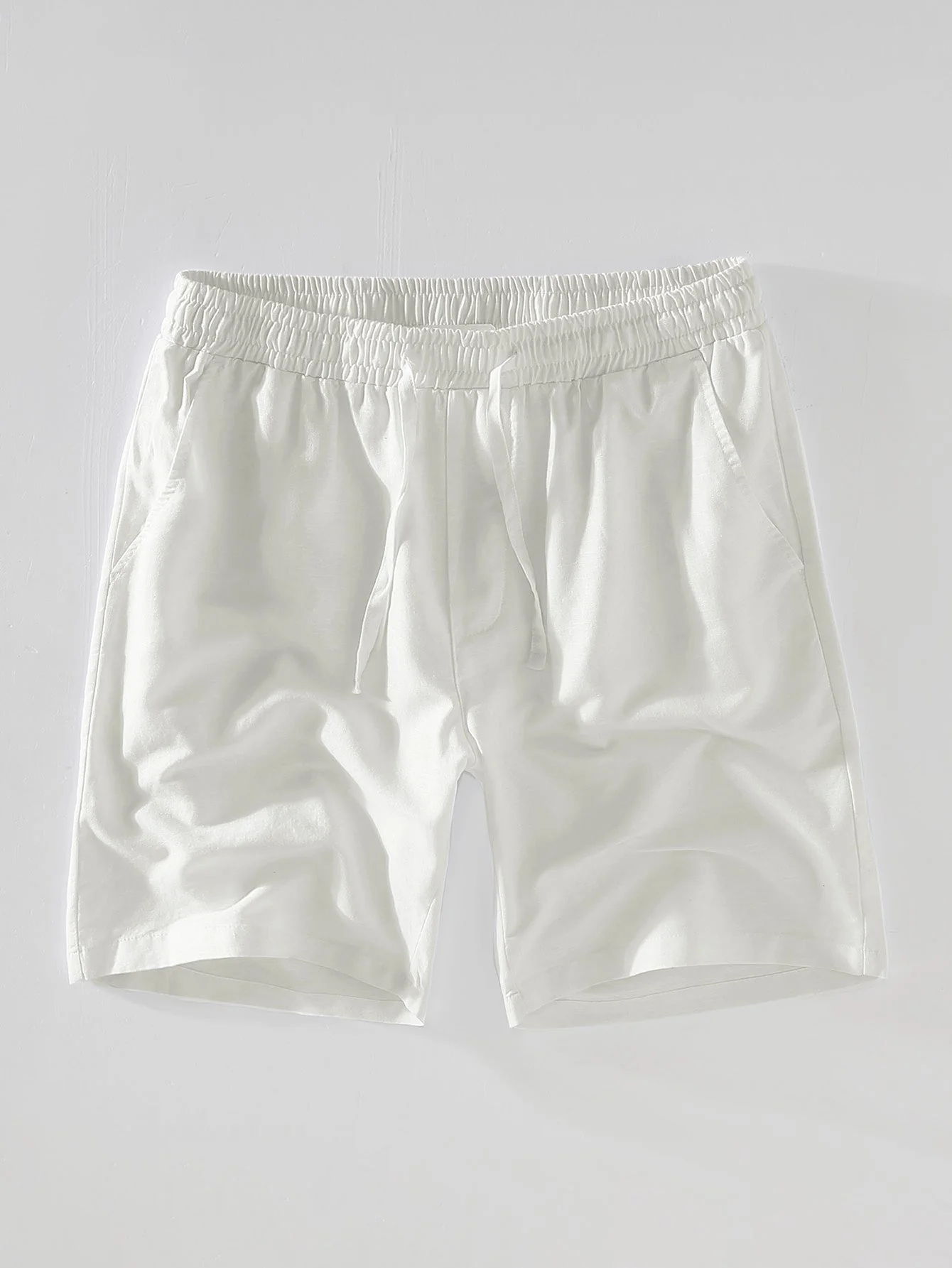Flynn® | Linen Drawstring Shorts - Image 3