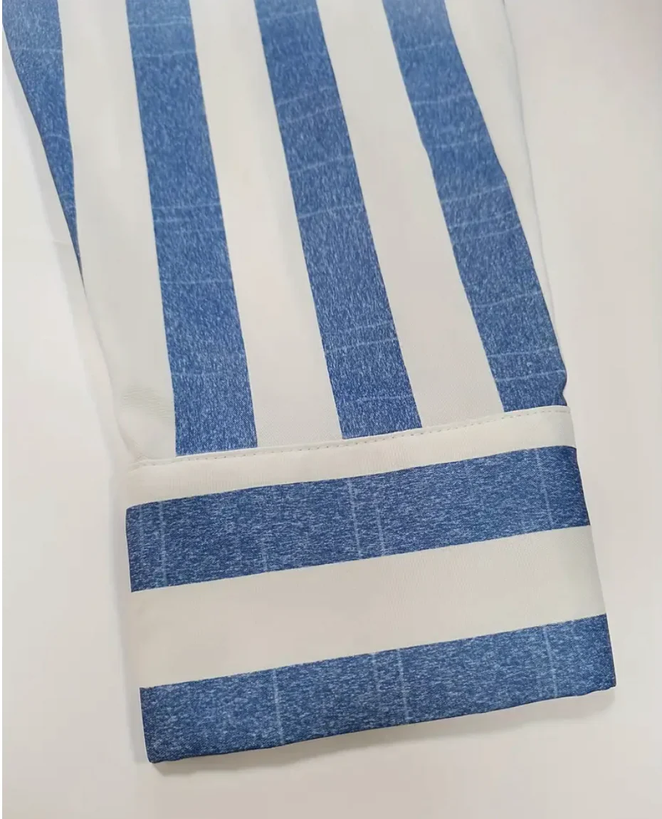 Franklin® | Retro Shirt Skyblue Stripes - Image 2