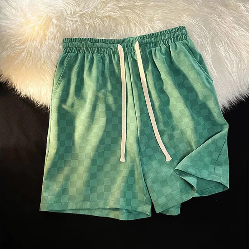 Fulvio® | Checkered Corduroy Shorts - Image 4