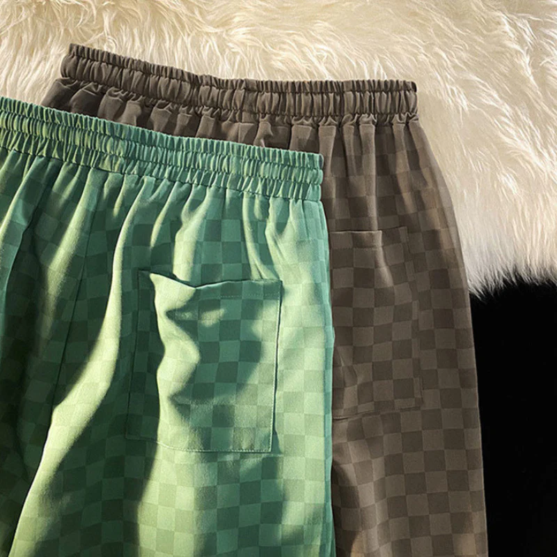 Fulvio® | Checkered Corduroy Shorts - Image 8