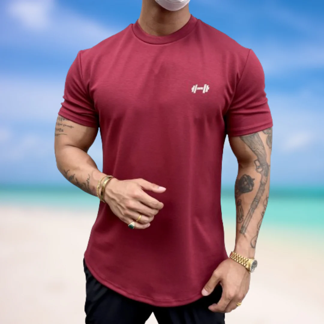 Fulvio® | Minimal short-sleeved t-shirt - Image 3