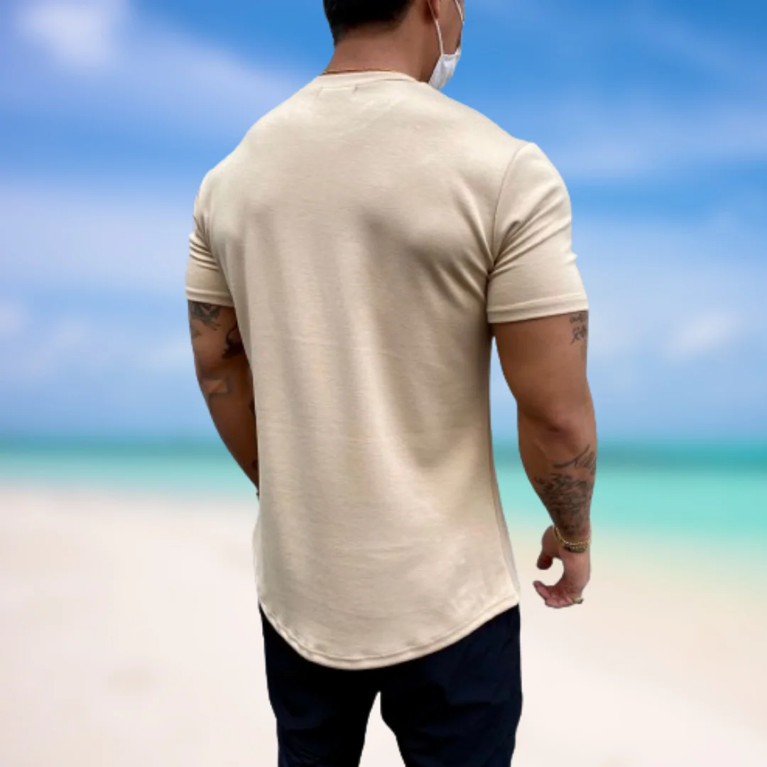 Fulvio® | Minimal short-sleeved t-shirt - Image 6