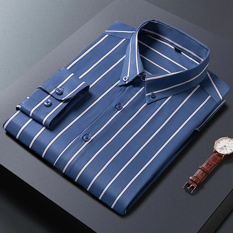 Gabriel | Givalli - Elegant Striped Men's Shirt - Image 10