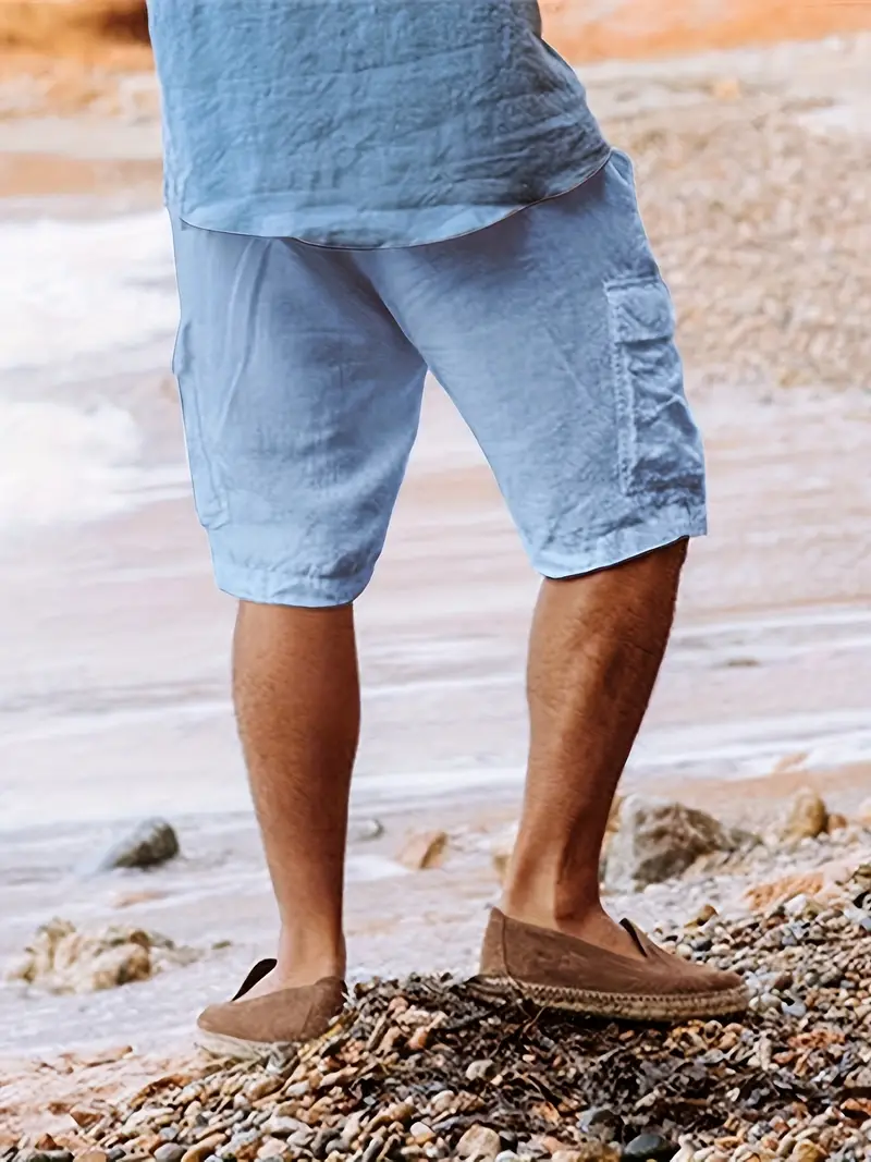 Galileo® | Comfortable Cotton Cargo Shorts For Spring/Summer - Image 8