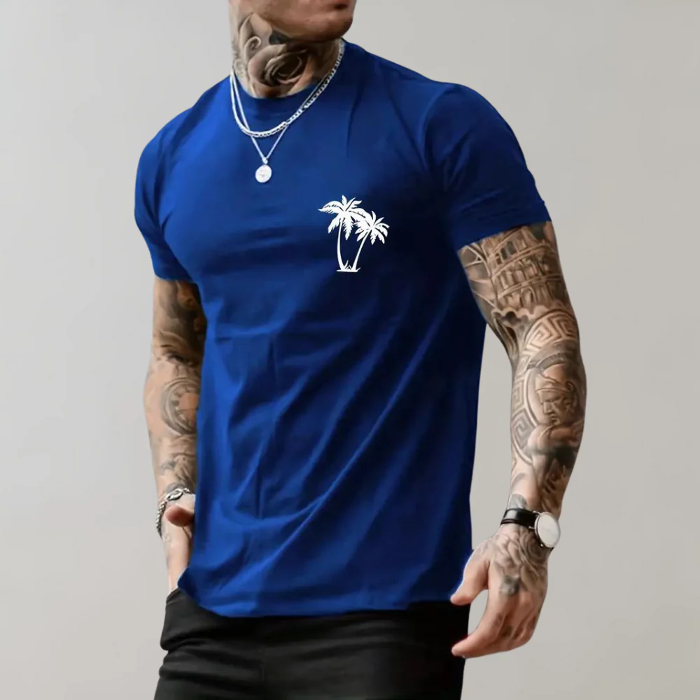 Galvin® | Palm Tree Graphic Men'S T-Shirt - Image 12