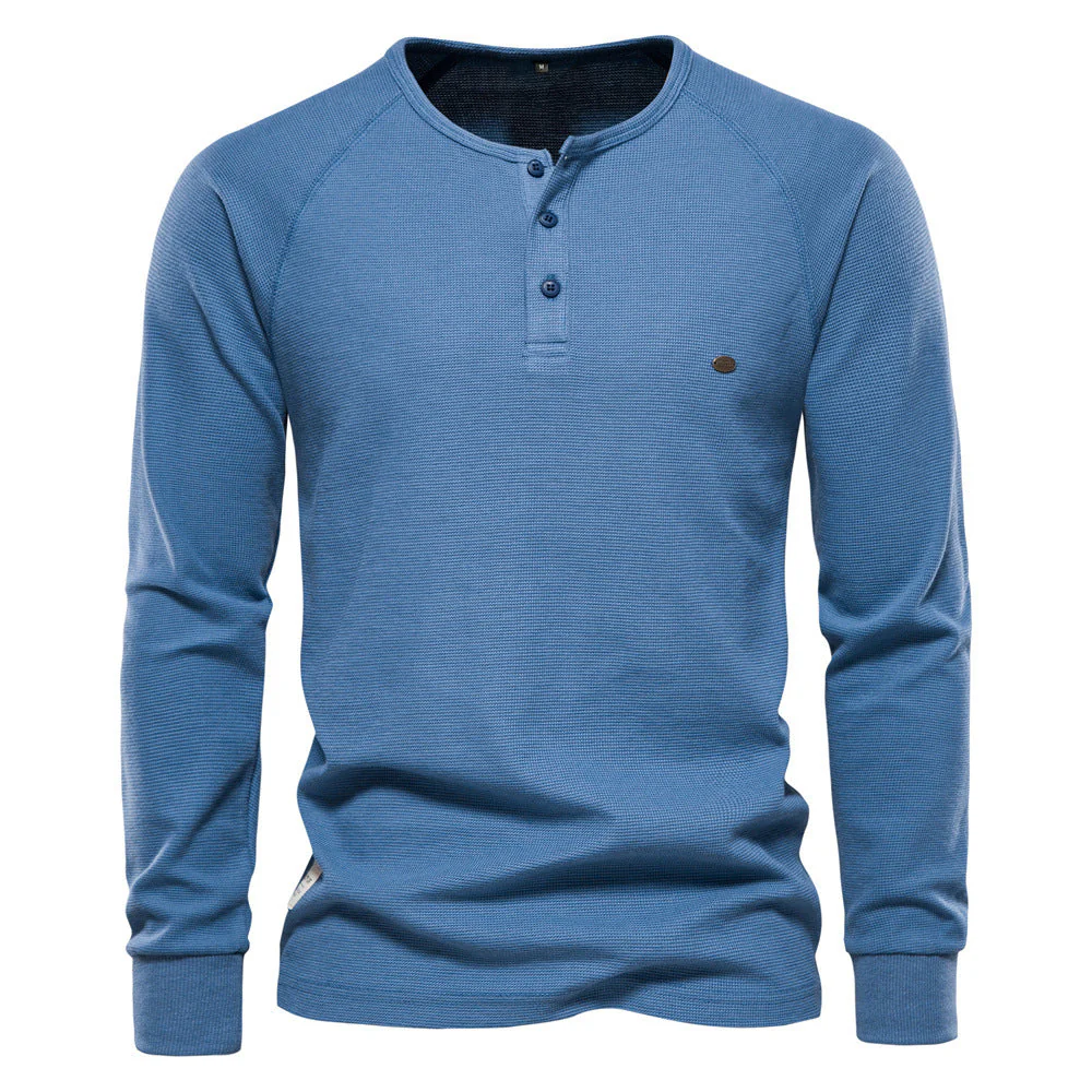 Gáspar® | Premium Waffle-Knit Henley