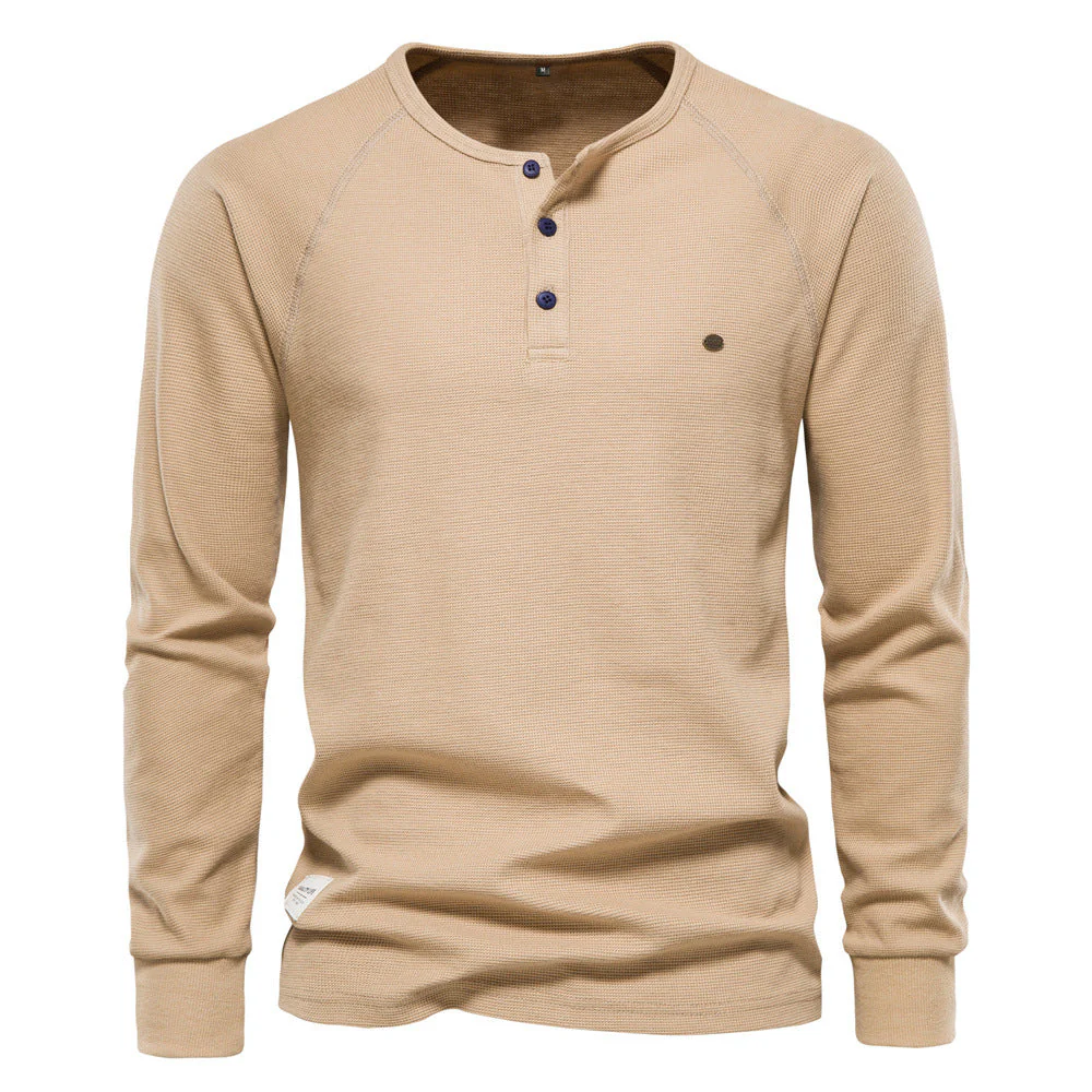Gáspar® | Premium Waffle-Knit Henley - Image 7