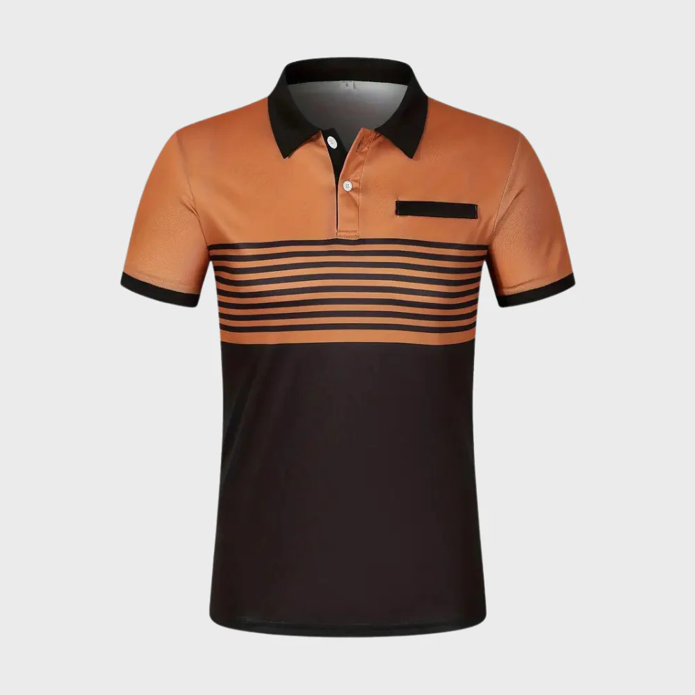Gawain® | Men'S Striped Polo Shirt - Image 16