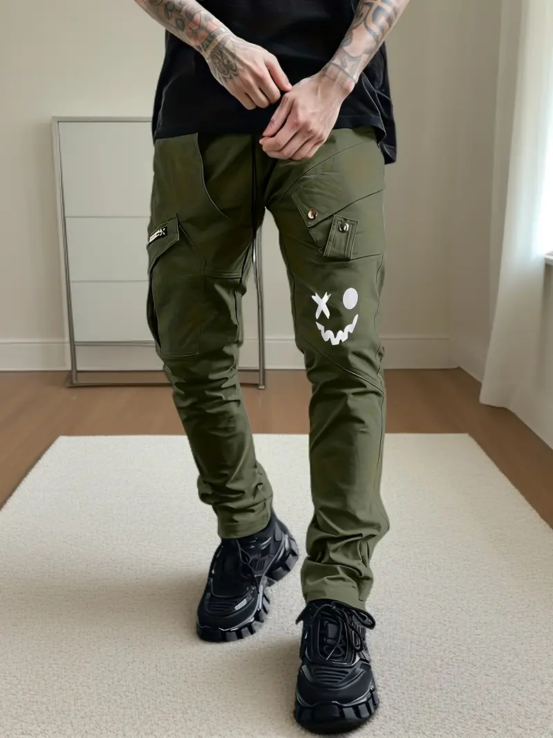 Genaro® | Casual Cargo Pants With Zipper Pockets - Image 4
