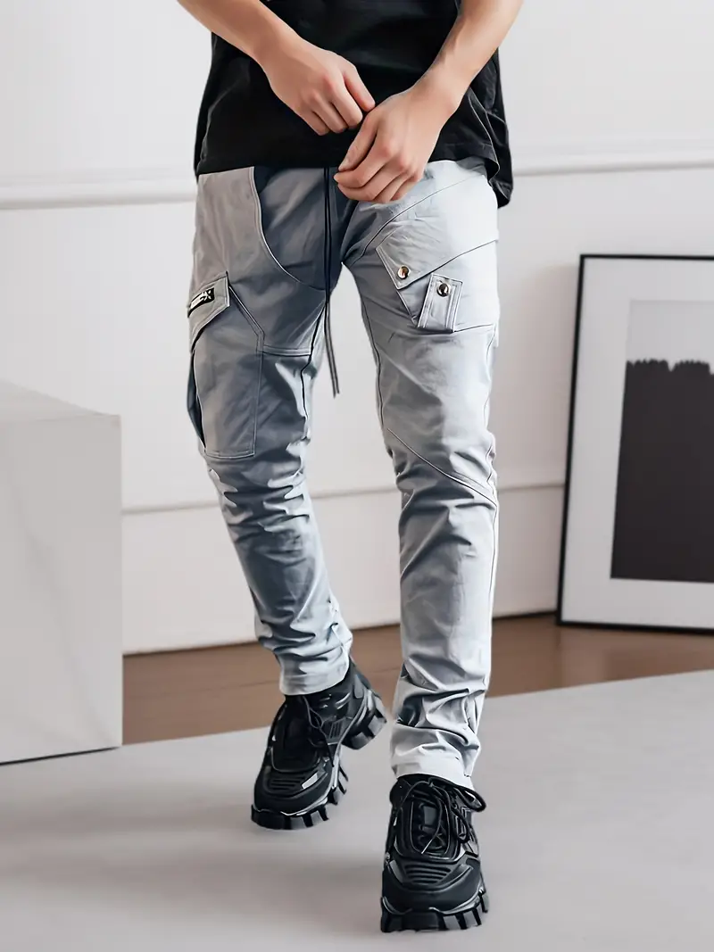 Genaro® | Casual Cargo Pants With Zipper Pockets - Image 7