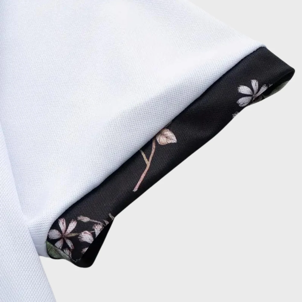 Gene® | Men'S Floral Print Polo Shirt - Image 12