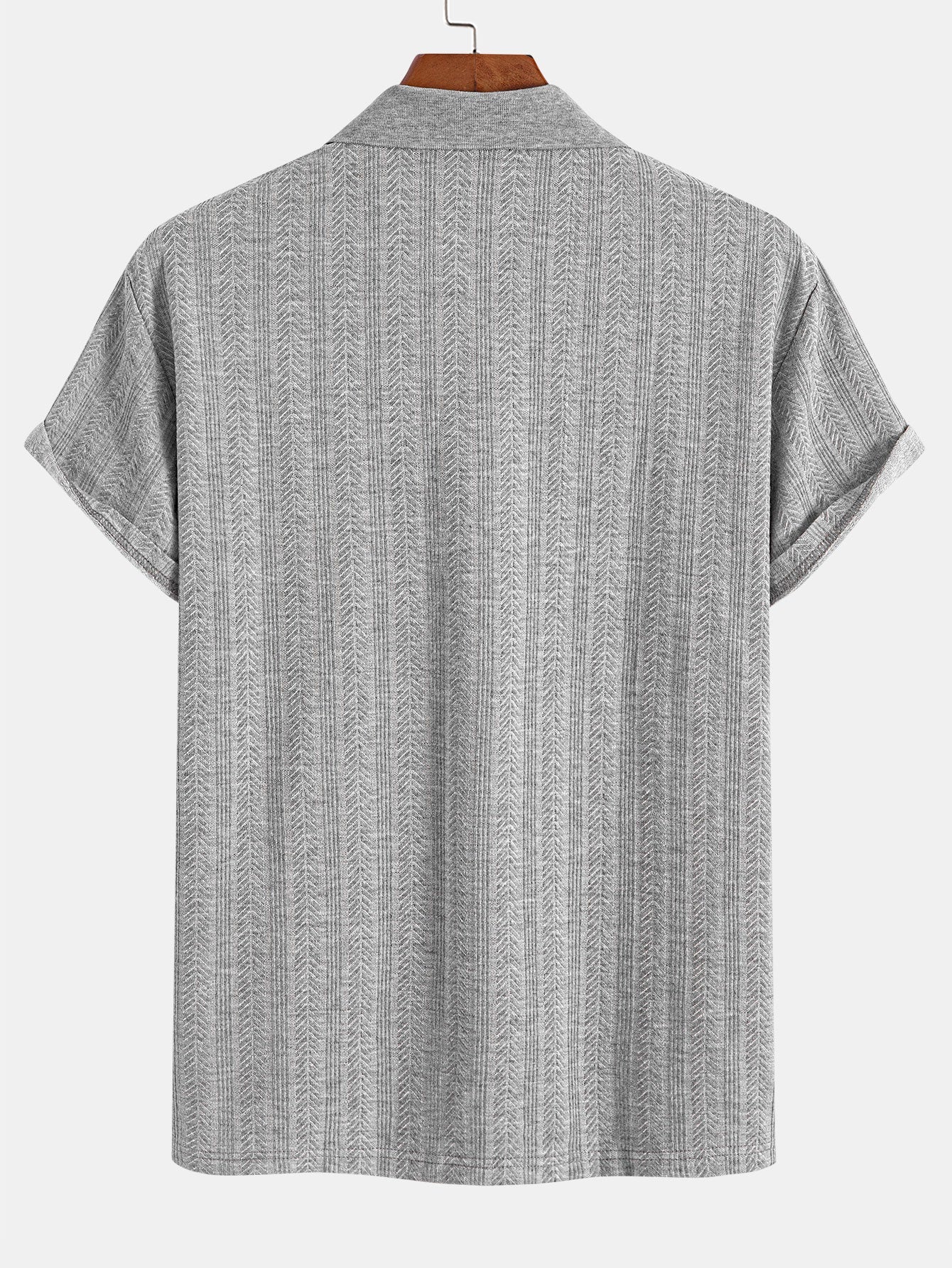 George® | Textured Zipper Polo - Image 12