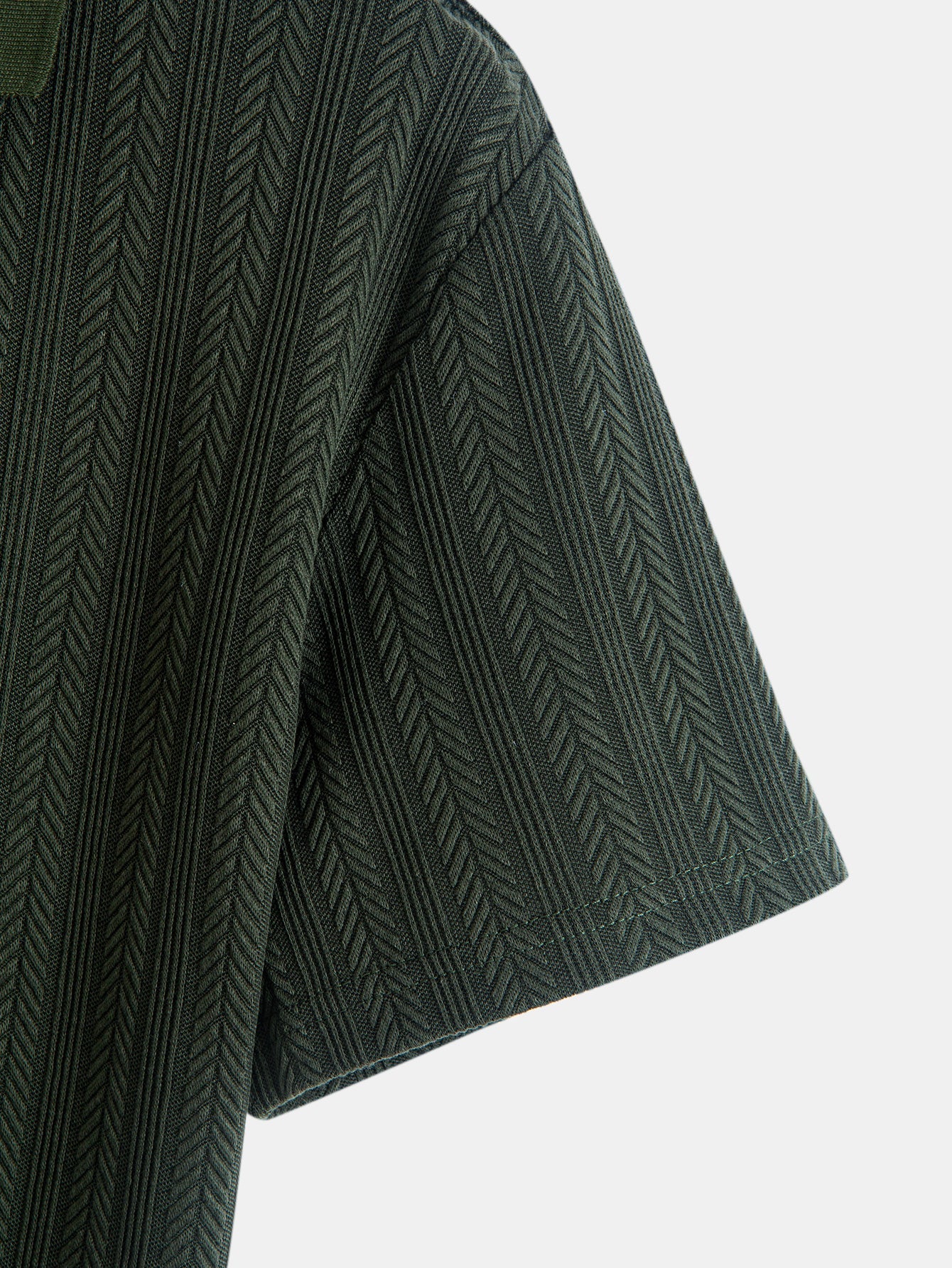George® | Textured Zipper Polo - Image 16