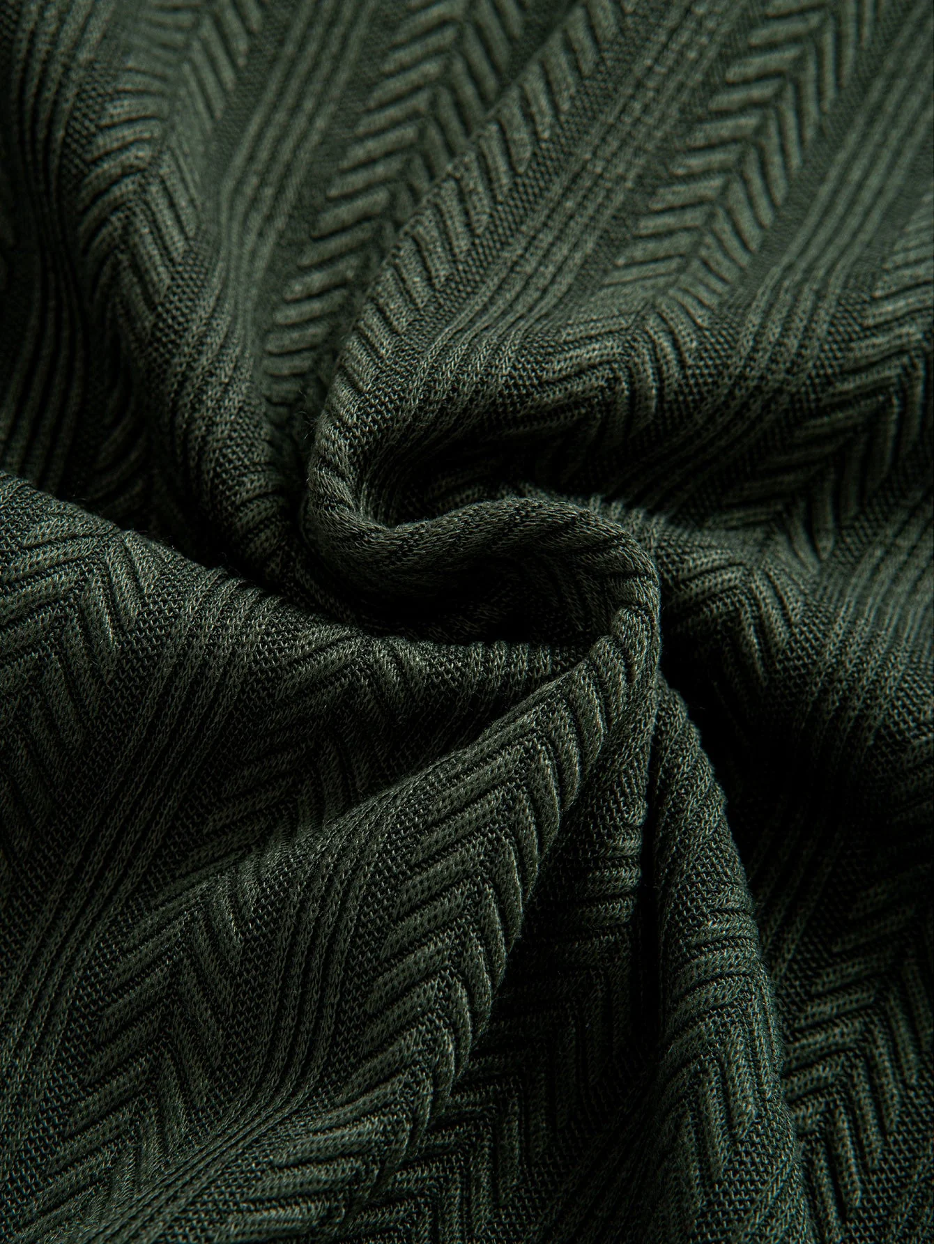 George® | Textured Zipper Polo - Image 17