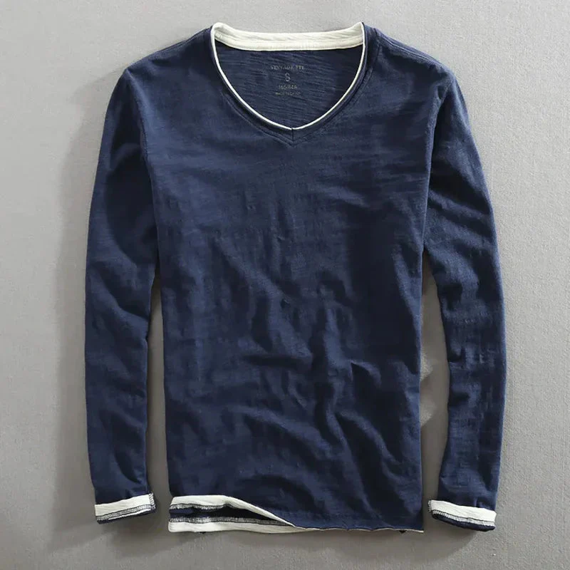 George | Long-sleeved cotton shirt - Image 5