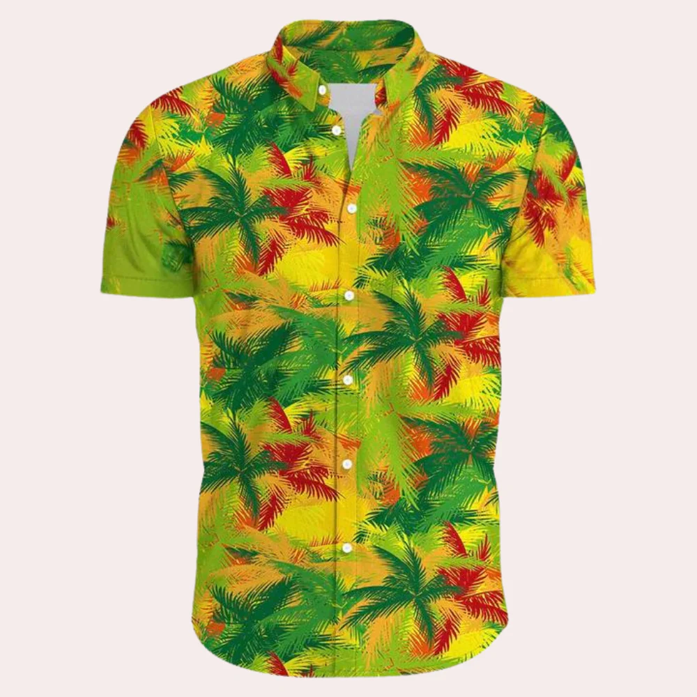 Gideon® | Colorful And Trendy Hawaiian Shirt For Men - Image 3