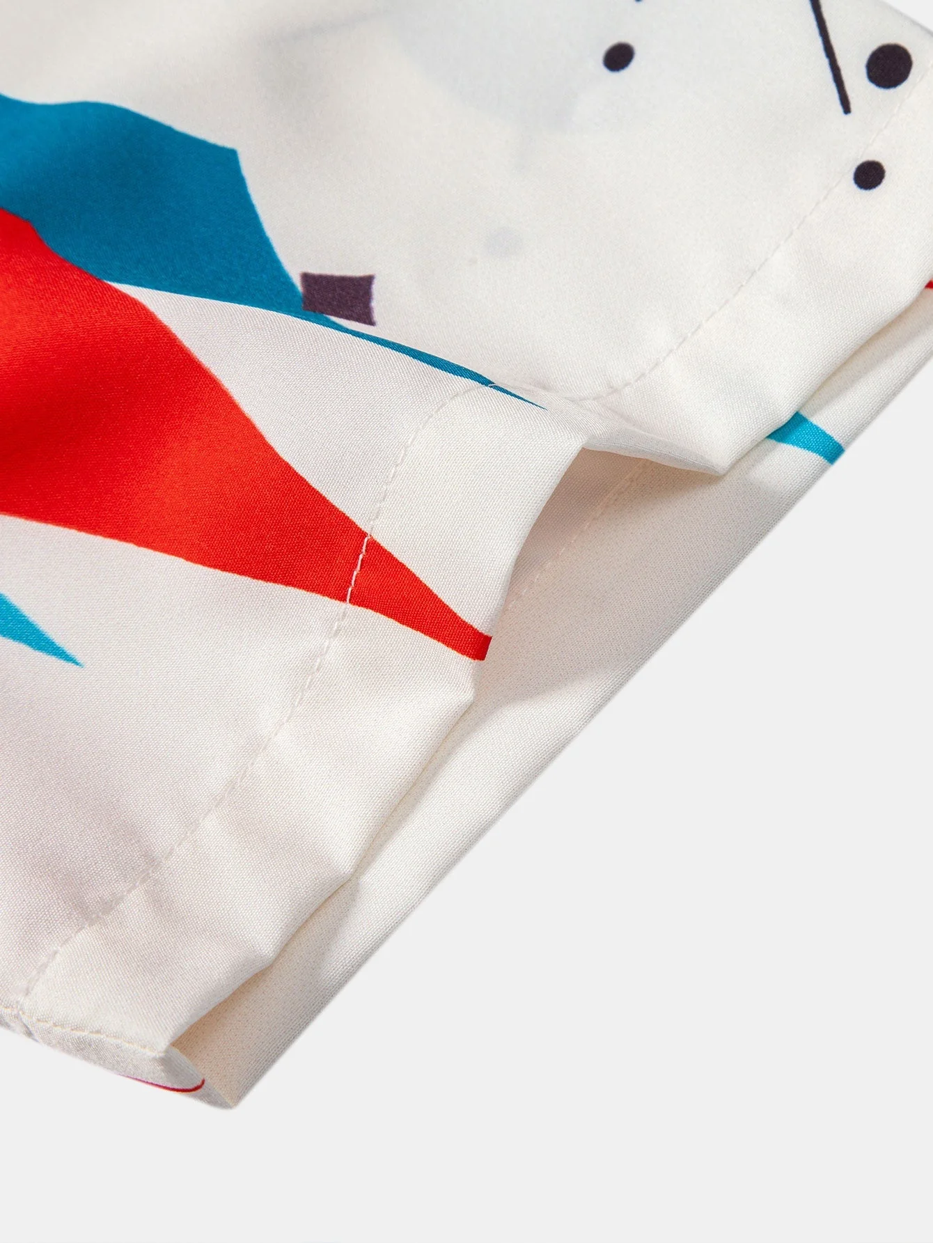 Gilberto® | Atomic Geometric Print Button Up Shirt - Image 4