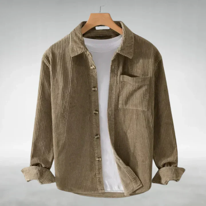 Gino® | Casual Corduroy Shirt - Image 3