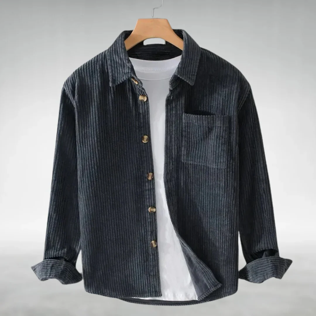 Gino® | Casual Corduroy Shirt - Image 5
