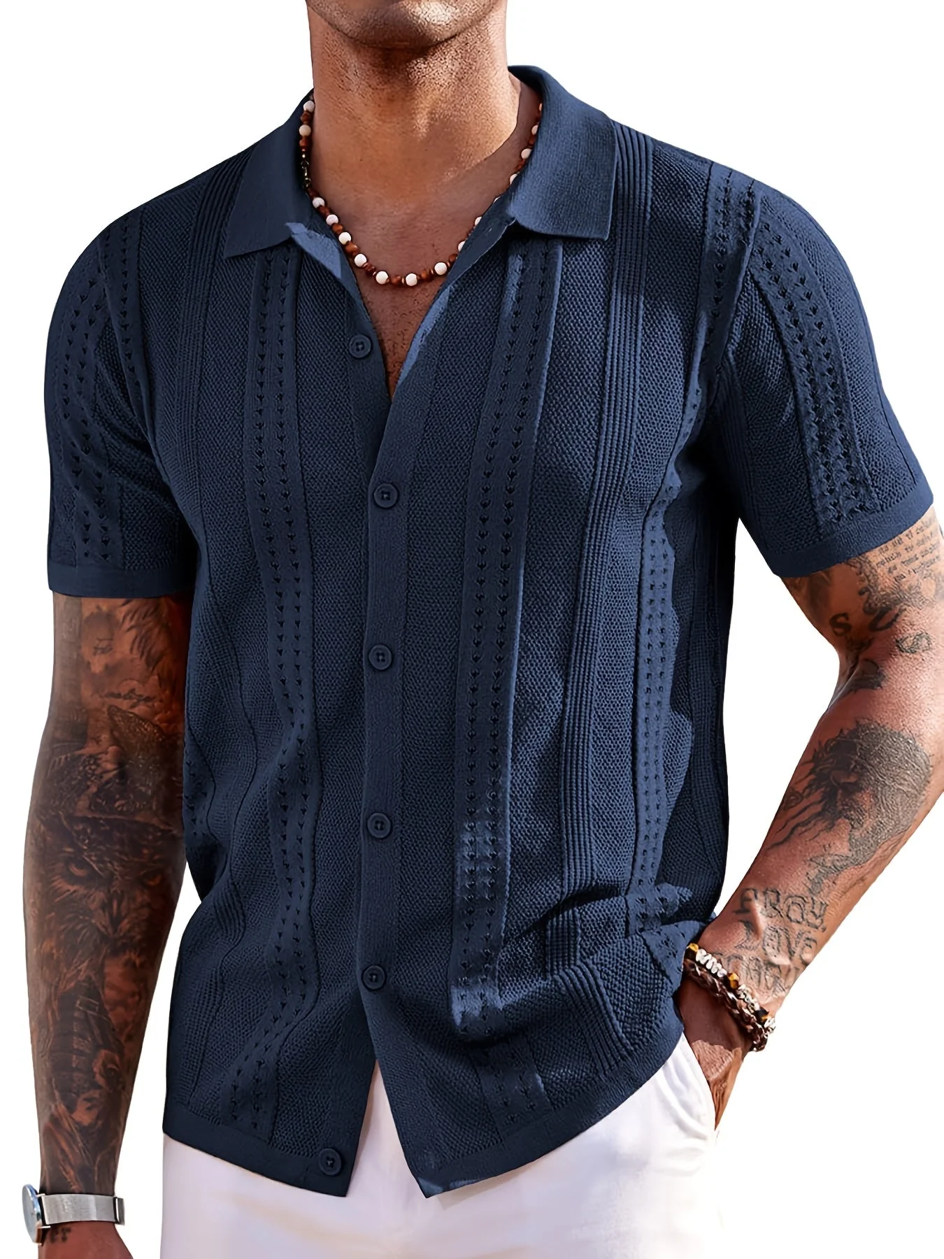 Grant® | Collared Polo Shirt For Fresh And Elegant Comfort - Image 18