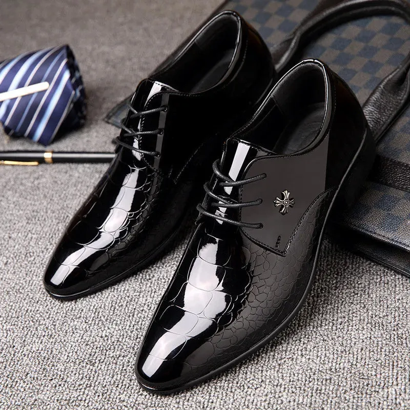 Guido | Embossed Oxford Shoes