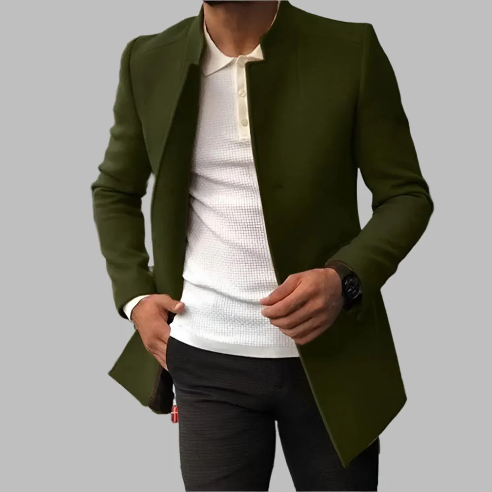 Gumaro® | Slim Fit Trench Coat - Image 2