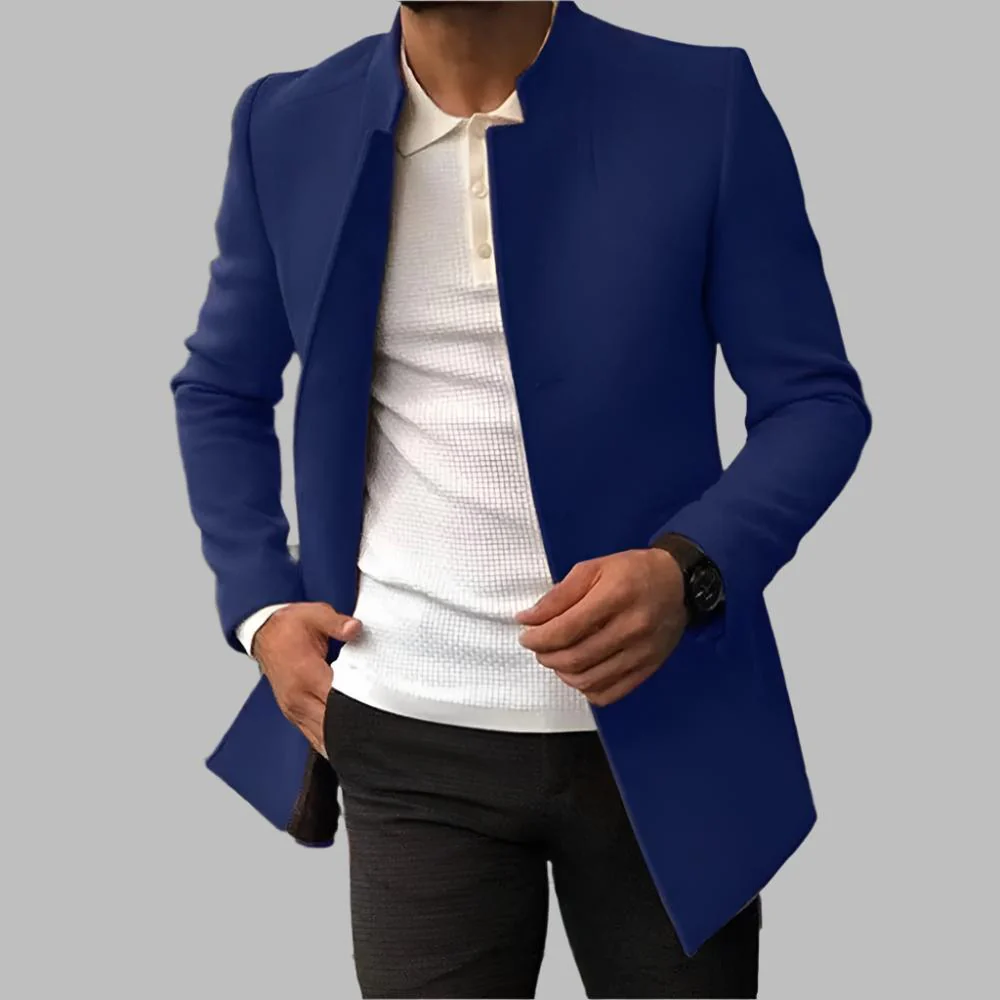 Gumaro® | Slim Fit Trench Coat - Image 3