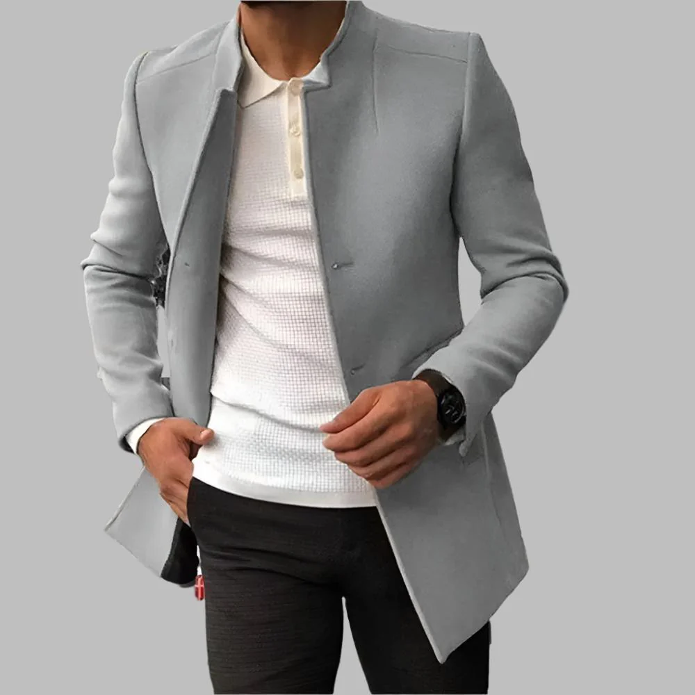 Gumaro® | Slim Fit Trench Coat - Image 4