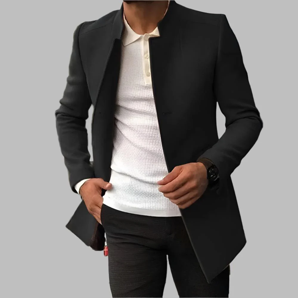Gumaro® | Slim Fit Trench Coat - Image 6