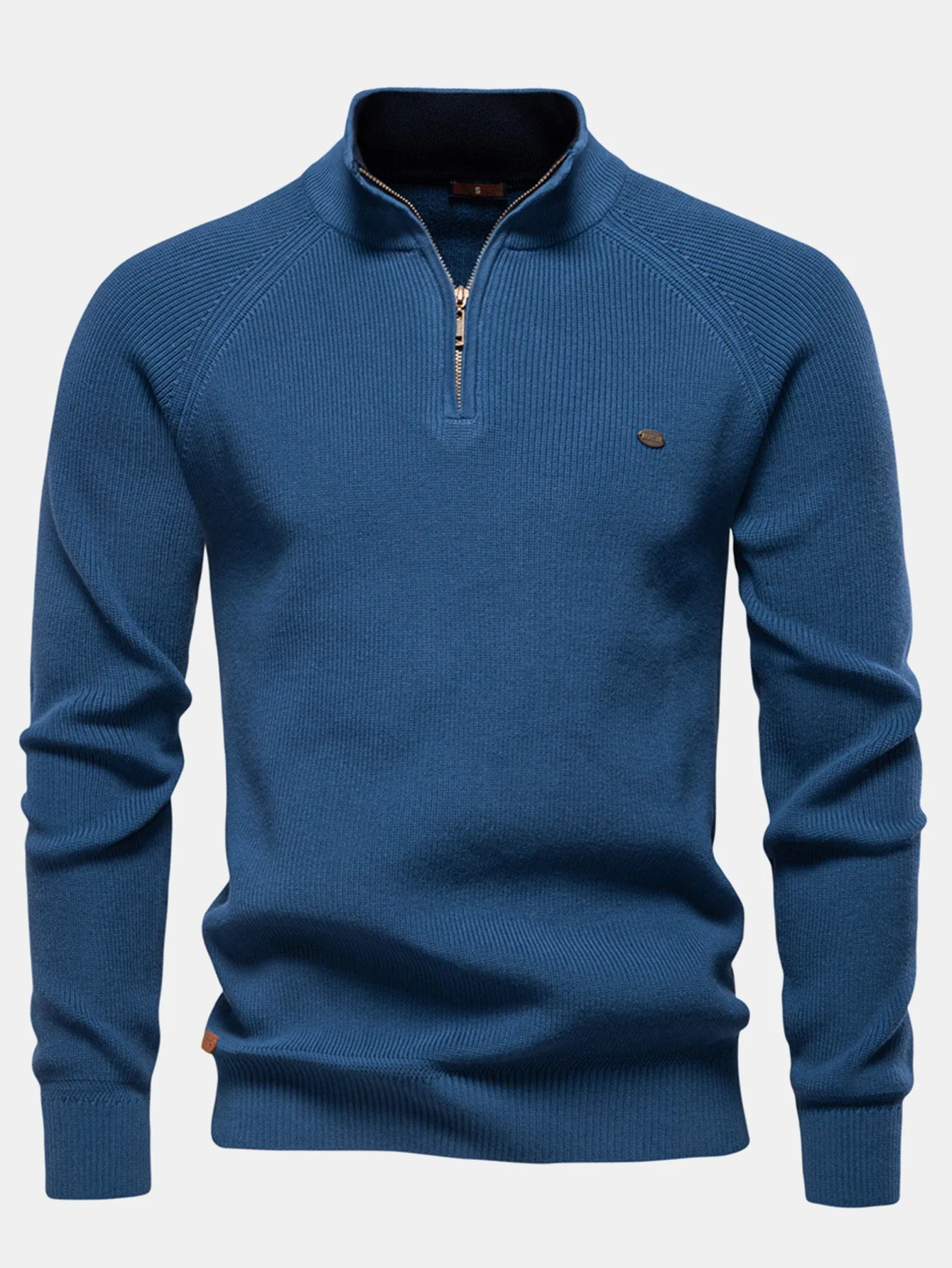 Gumersindo® | Raglan Sleeve Quarter-Zip Sweater - Image 10
