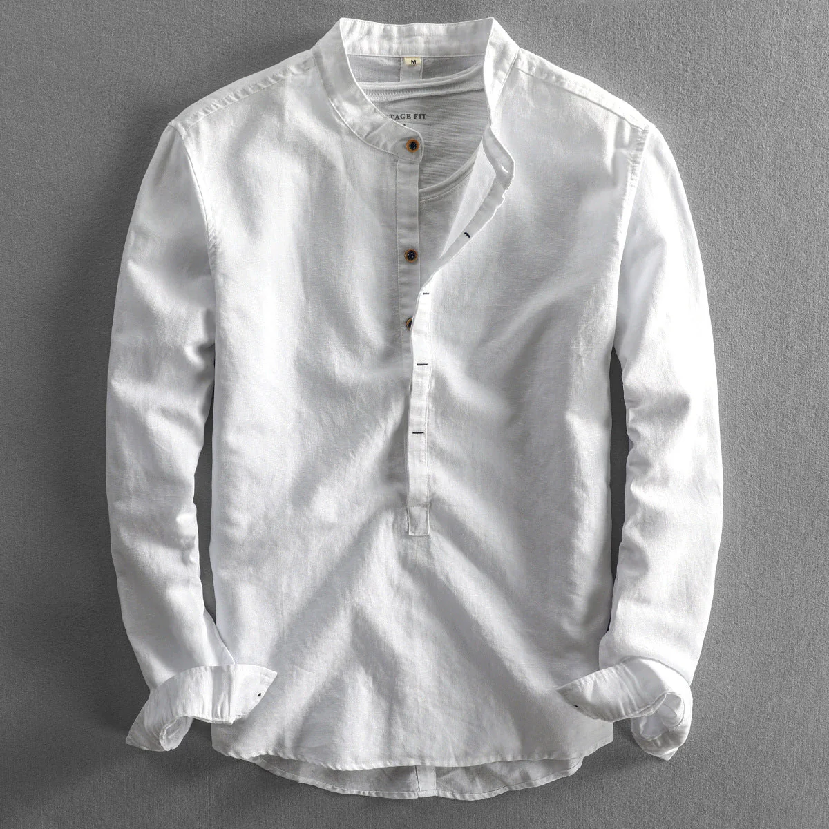 Gumersindo® | Summer Linen Shirt For Men In Japanese Style - Image 2