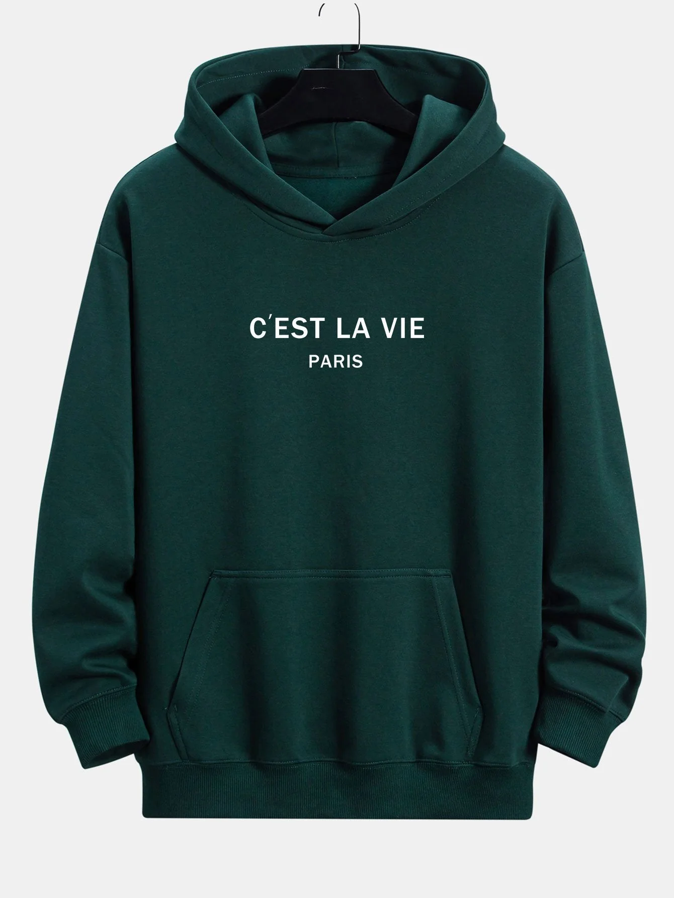 Gus | Paris Print Relax Fit Hoodie - Image 8