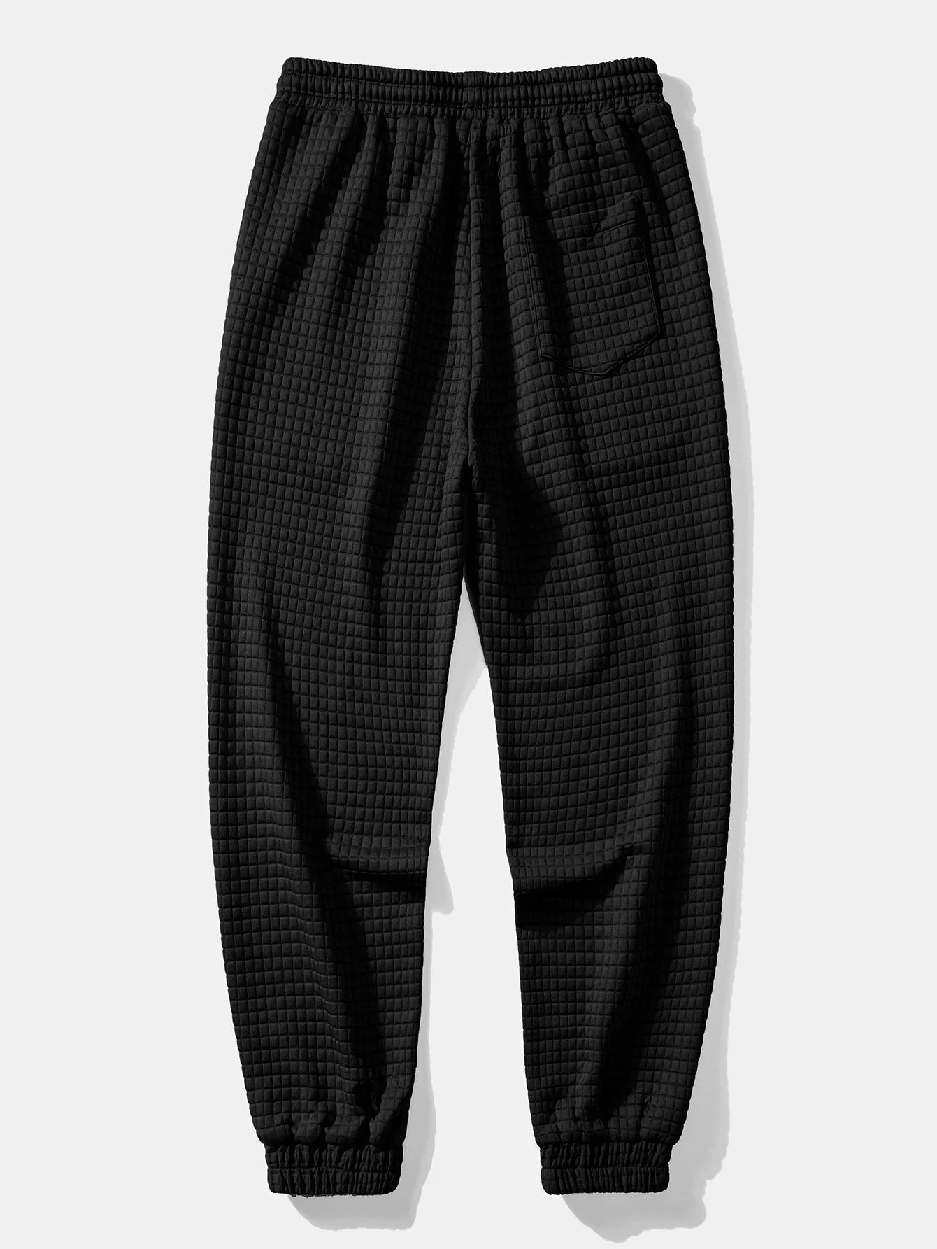 Gustavo® | Drawstring Waffle Jogger Pants - Image 6