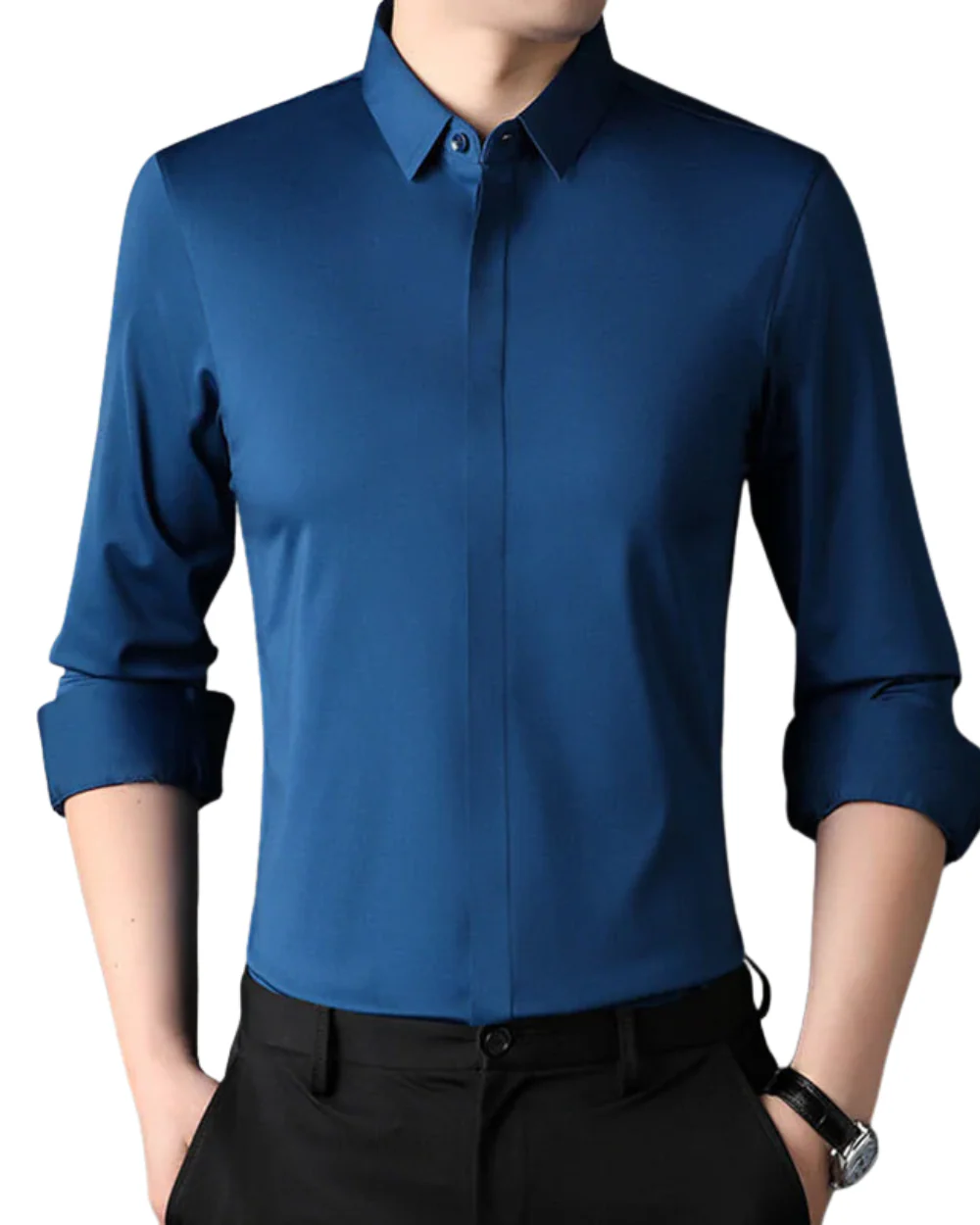 Gustavo | Wrinkle Free Stretch Shirt
