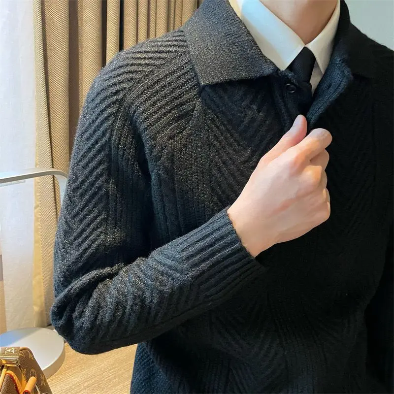 Hadrian® | Collar Long Sleeve Sweater - Image 5