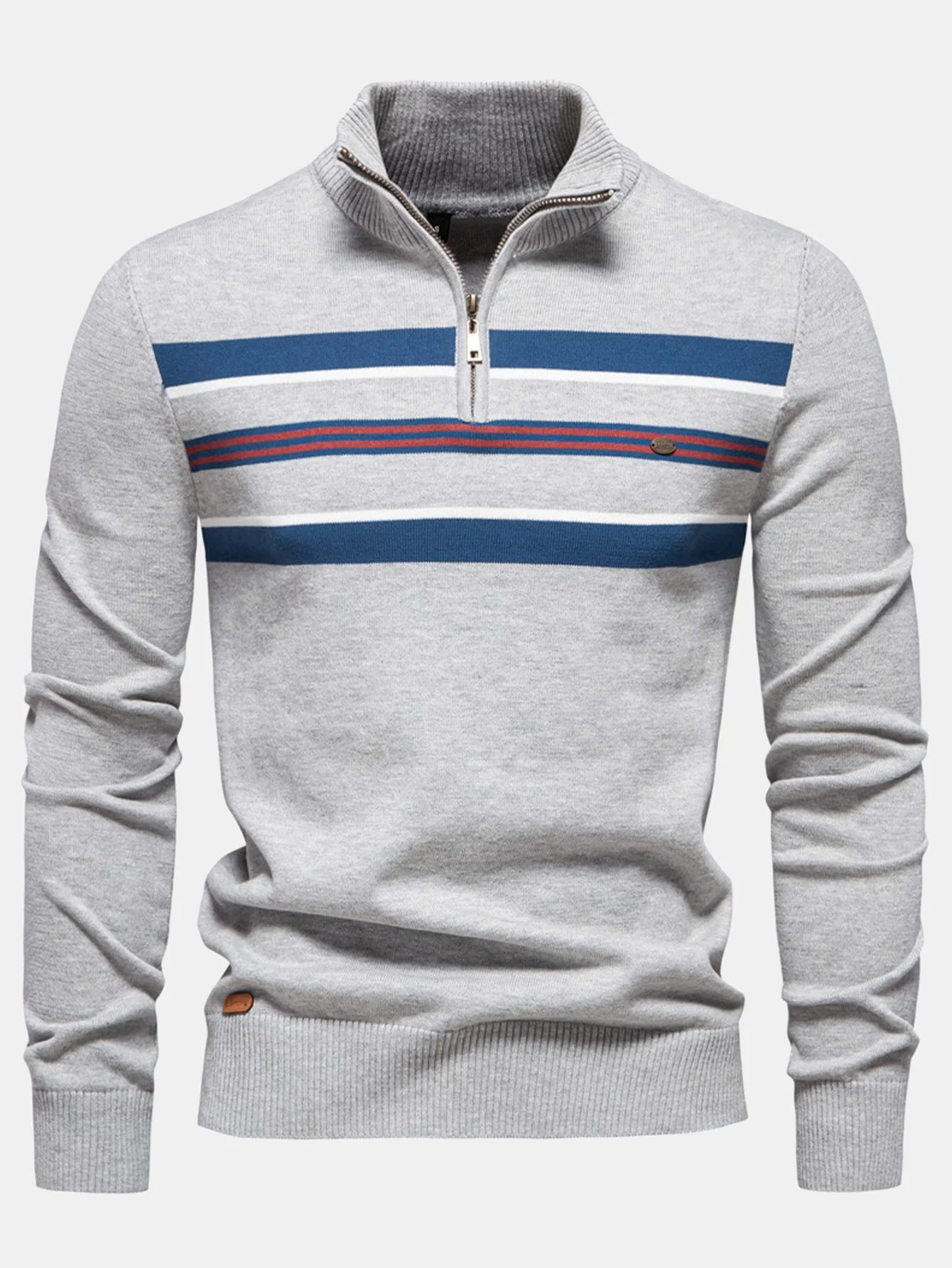 Hal® | Stripe Quarter-Zip Sweater - Image 10