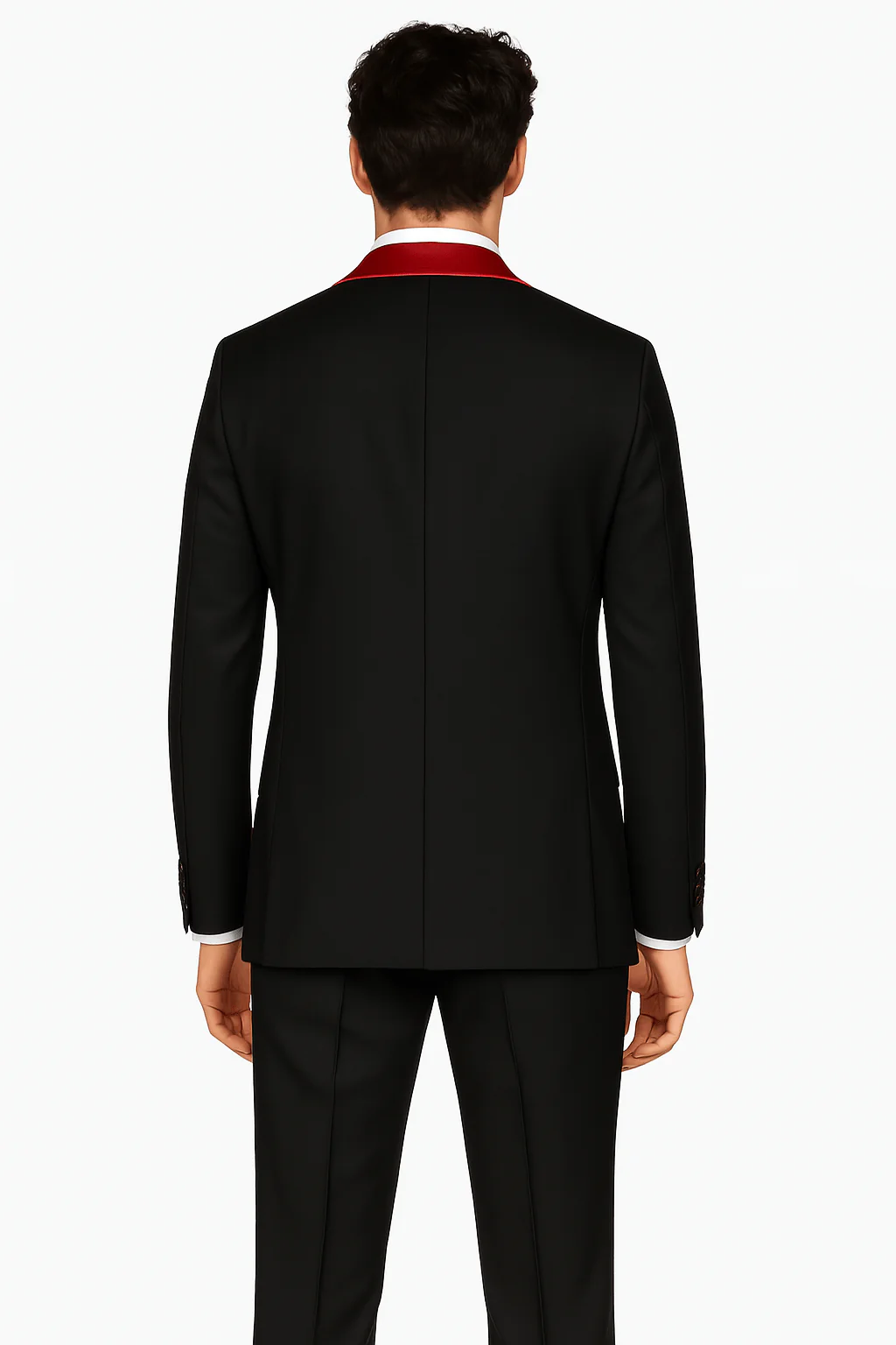Hannibal | Mason Slim Fit 3-Piece Tuxedo Suit for Men - Image 2