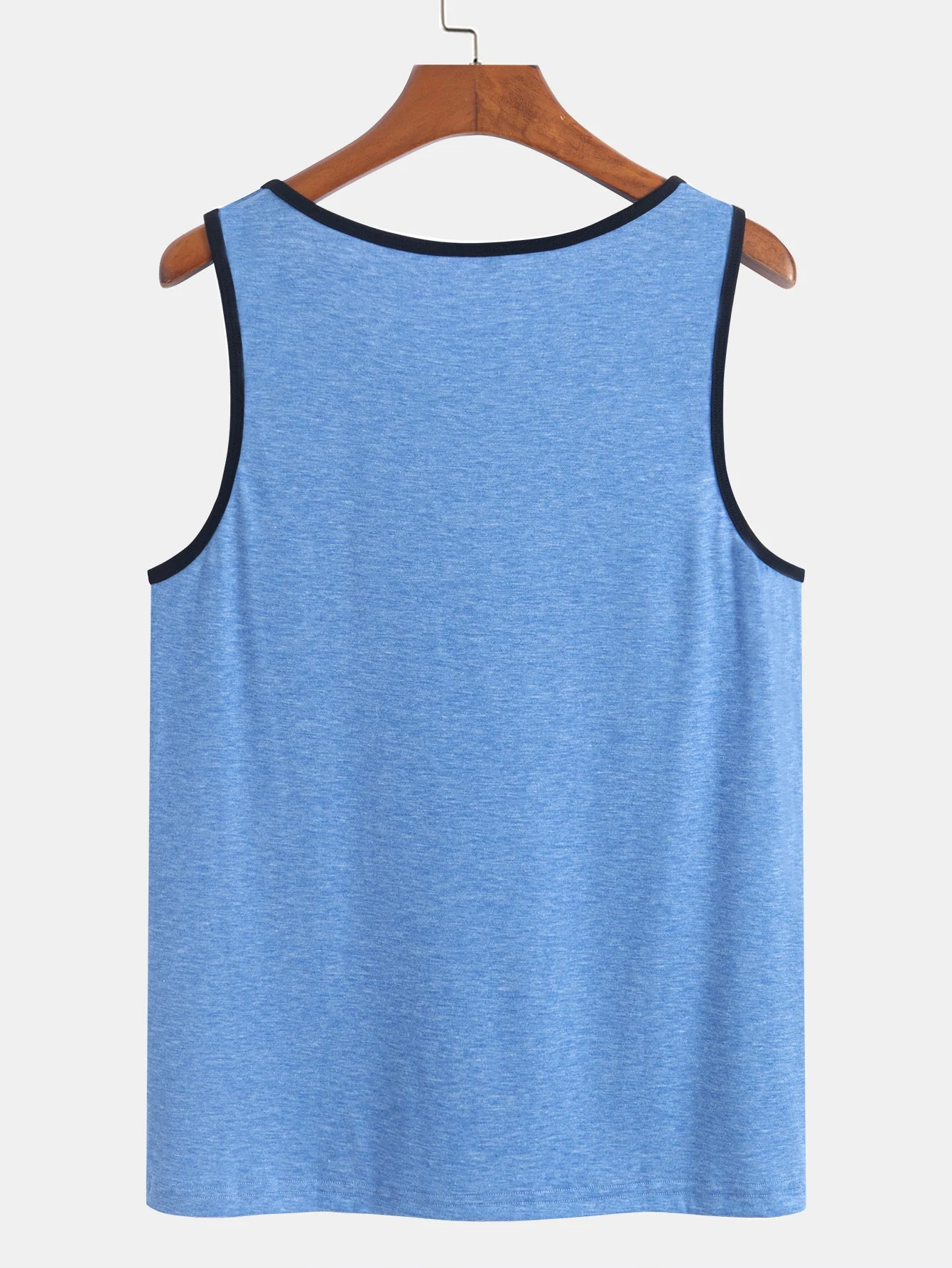 Harold® | Tank Top With Wave Pattern Pocket - Image 6