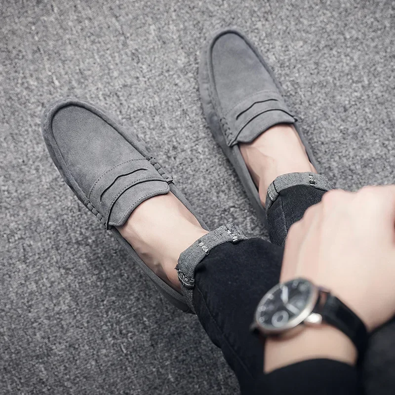 Harold | Lightweight Suede Men's Loafers - Image 6