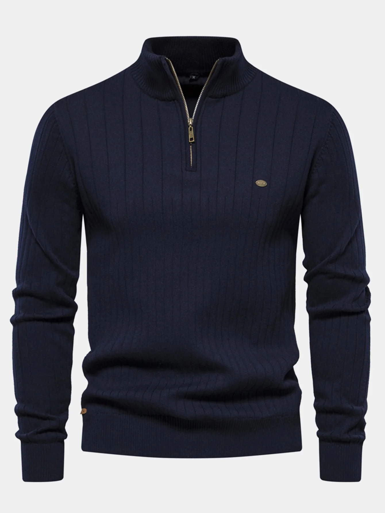 Haroldo® | Stripe Quarter-Zip Sweater - Image 4