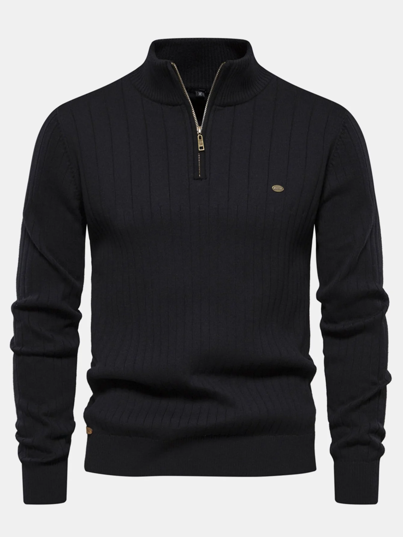Haroldo® | Stripe Quarter-Zip Sweater - Image 6