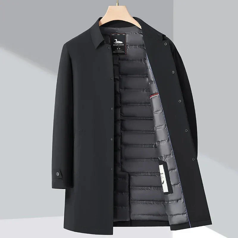 Helium | Stylish quilted trench coat - Image 4