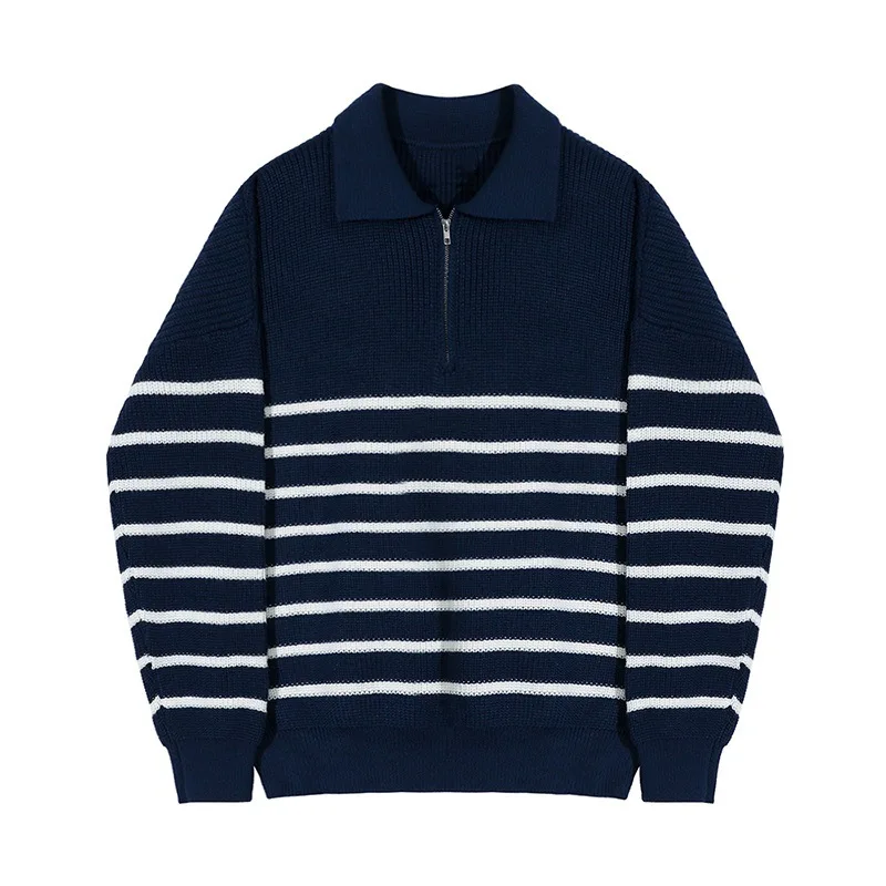 Herbert® | Modern Striped Knitted Sweater For Men: Stylish And Comfortable - Image 5
