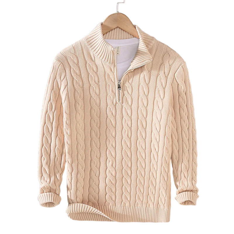 Herberto® | Quarter-Zip Knitted Jumper - Image 16