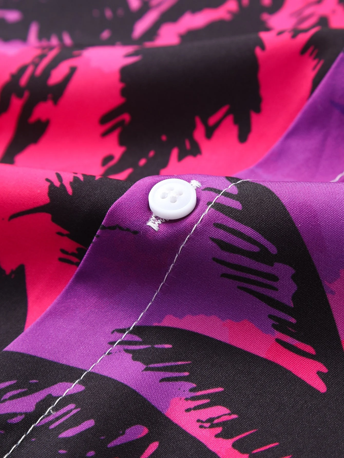Hermenegildo® | Palm Tree Print Button Up Shirt & Swim Shorts - Image 8