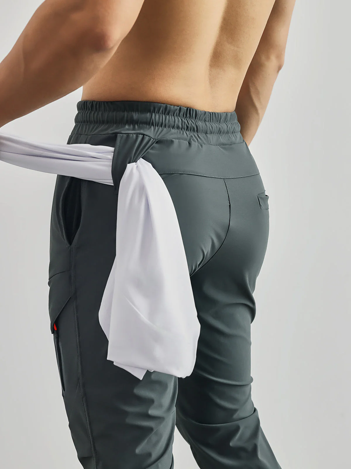 Hermes® | Dynamic Performance Joggers With Pocket Detail - Image 2