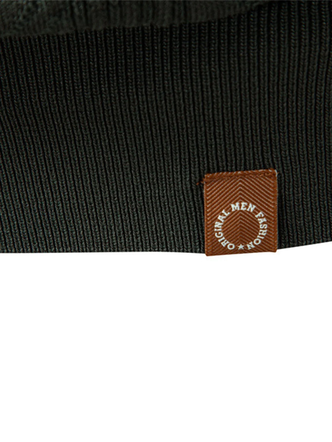 Hernán® | Long Sleeve V-Neck Knit Polo Shirt - Image 10